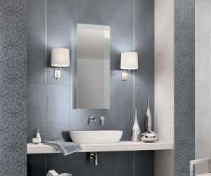 TORTORA OPUS NOTEE 30X75 MOSAIQUE GESSO DECORS OPUS NOTTE ET DOCKS GREY 60X60